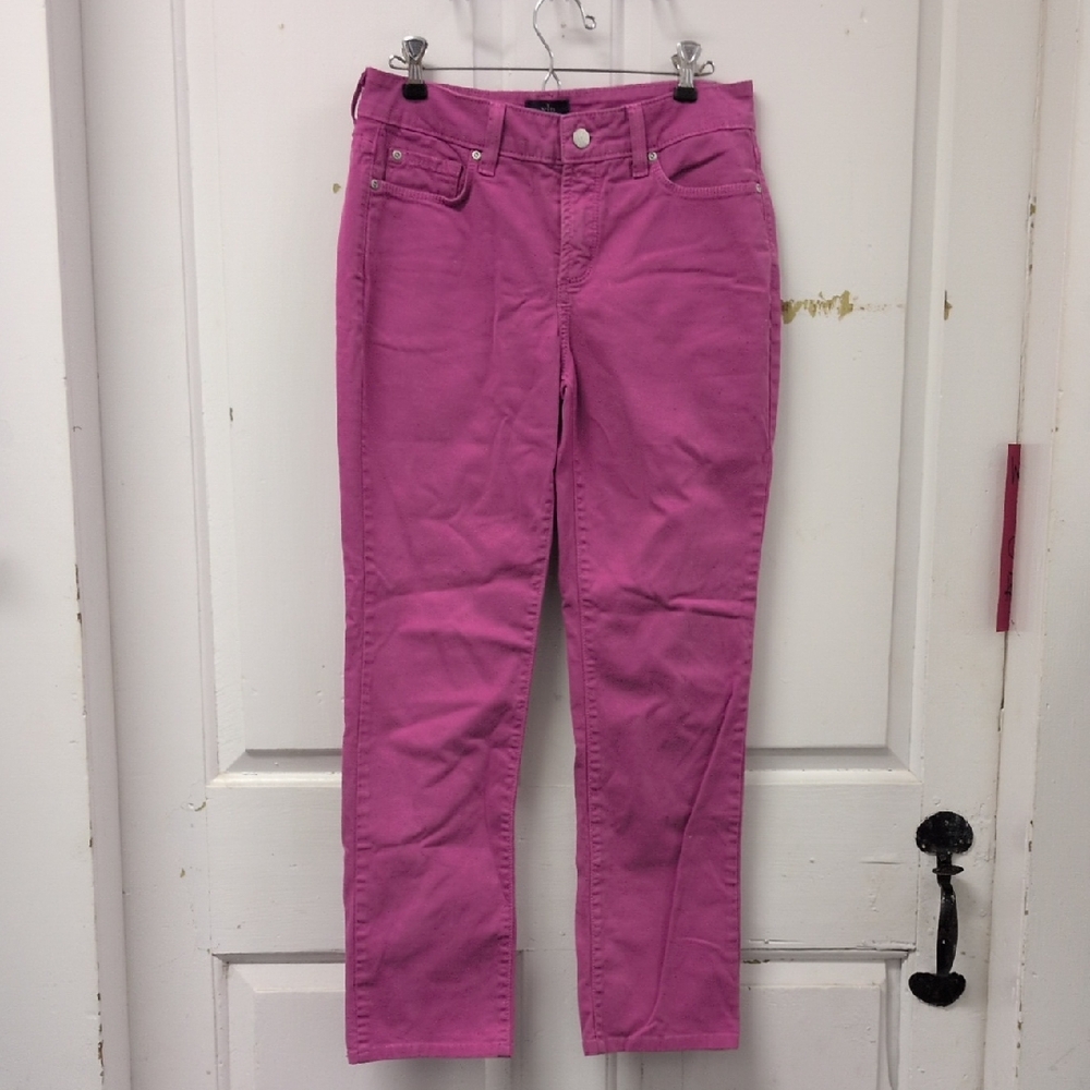 NYDJ Women's Jeans in Vibrant Pink, 4
